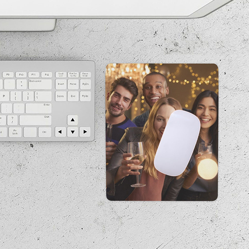 Mouse Pad Blank Sublimation - 4枚セット昇華型マウスパッドブランク、高耐滑性大型マウスパッド、熱転写昇華DIY用、ノートパソコン用