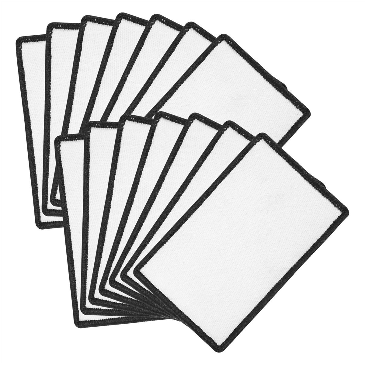 【セール中】14枚入り昇華パッチ 無地布製アイロン接着長方形 - Hat Sublimation Blank のレビューと価格
