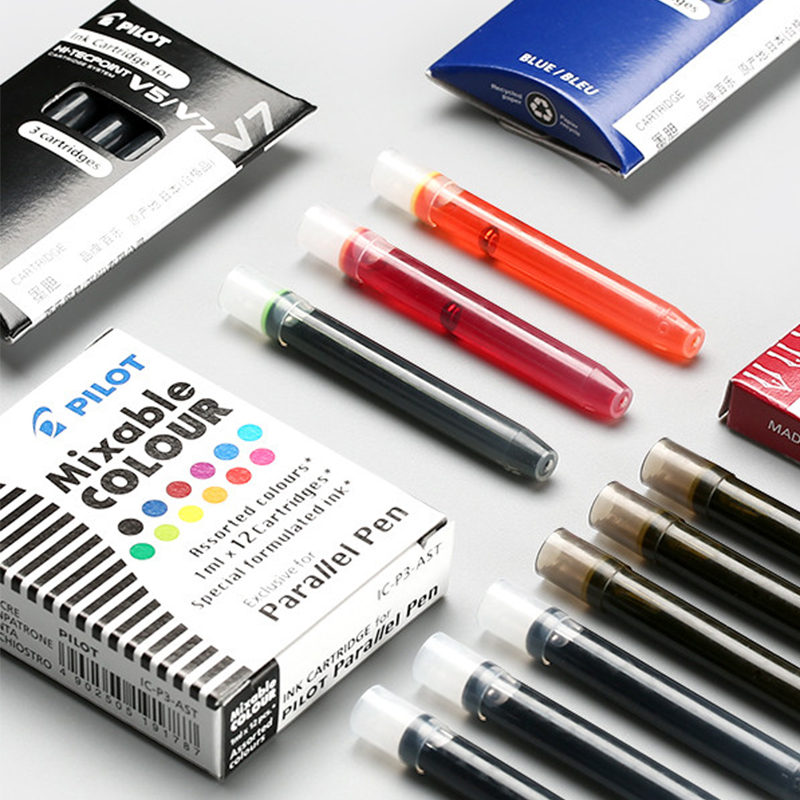 高品質パイロット IC-50 使い捨てインクカートリッジリフ - Pilot Pen V5 のレビューと価格